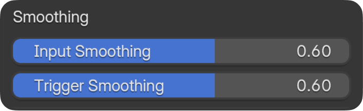 Smoothing settings